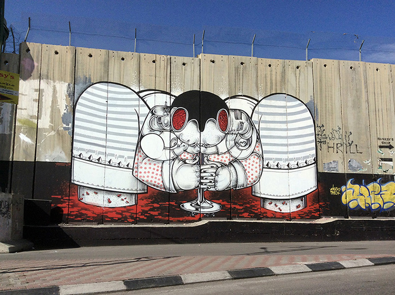Photo Street art Israël